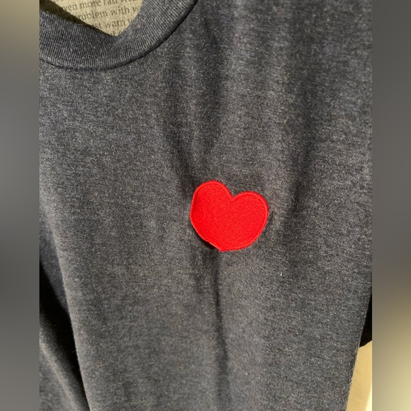 Aviator Nation Heart Stitch Boyfriend Tee - Picture 4 of 6